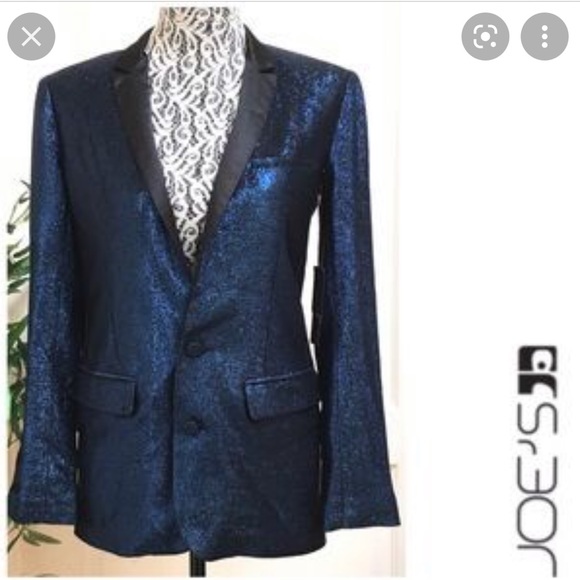 Joe's Jeans Jackets & Blazers - Joe’s Jeans Heidi Blue Tuxedo Jacket